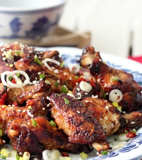 ქათმის ფრთები იაპონურად