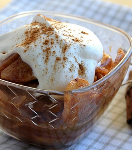 ვაშლის დესერტი