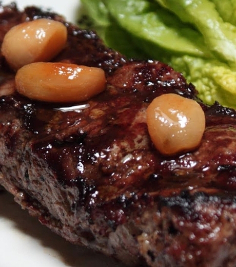 სტეიკი ნივრით